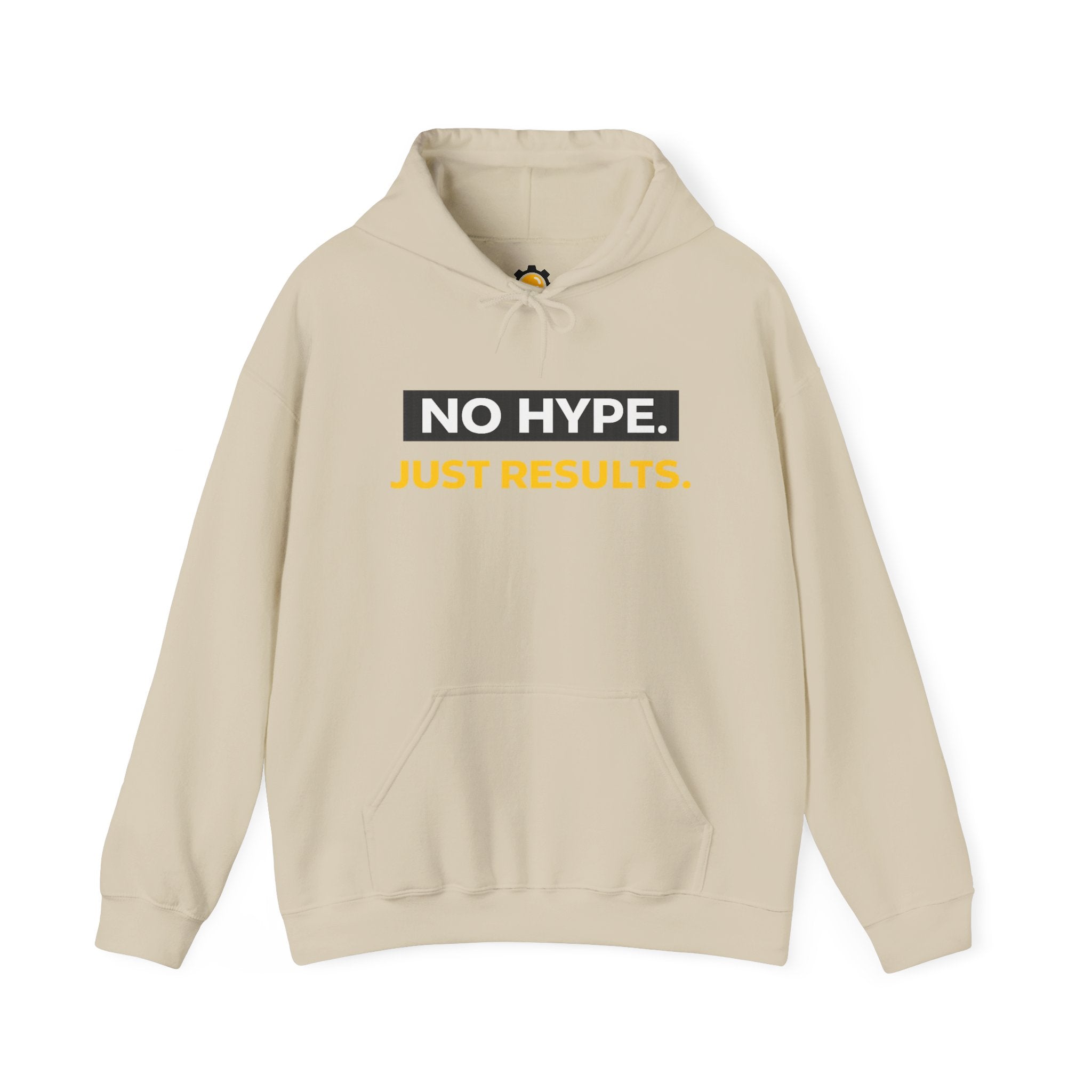 No Hype Just Results Hoodie | Motivational Fitness Sweatshirt