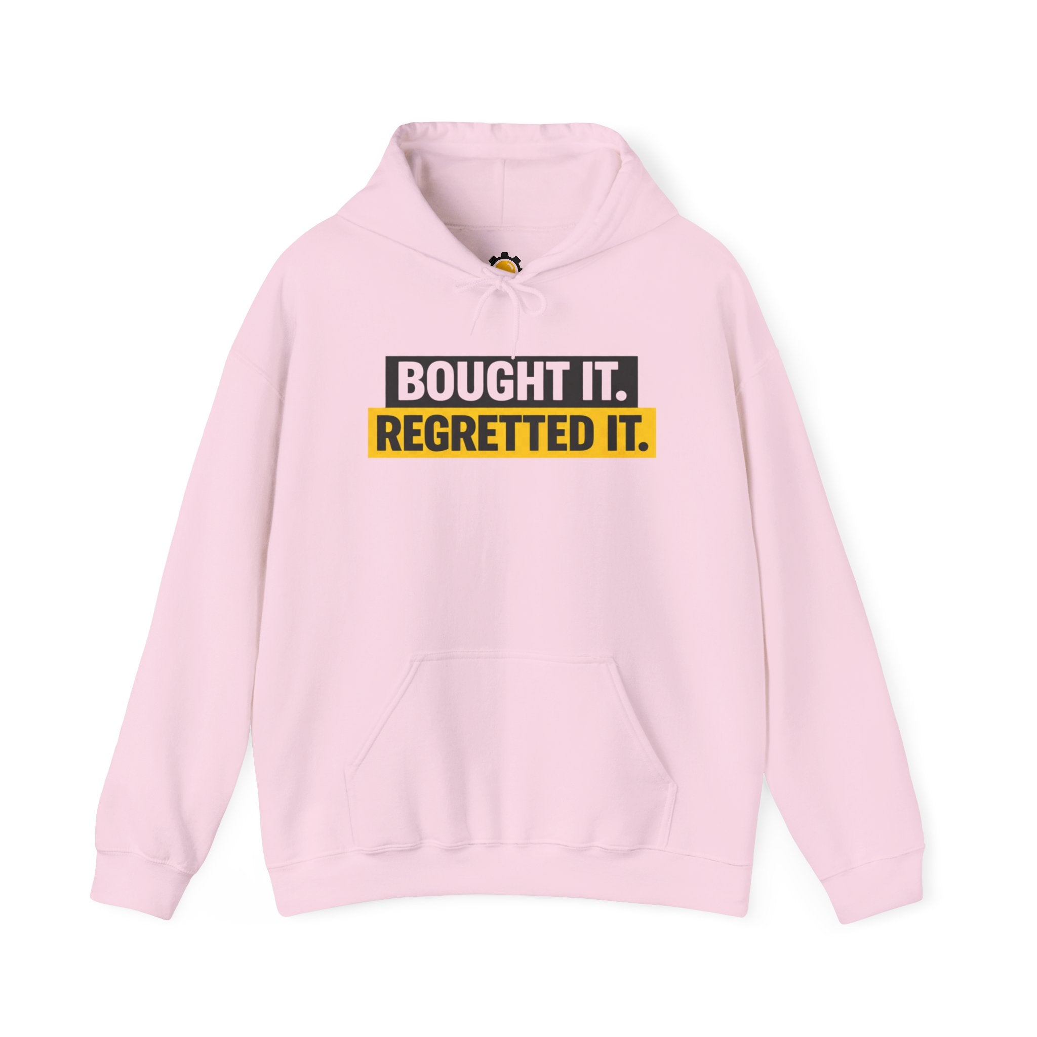 Bought it. Regretted it. Hoodie | Minimalist Graphic Sweatshirt