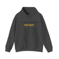 Think Before You Buy hoodie | Worth It. back text sweatshirt