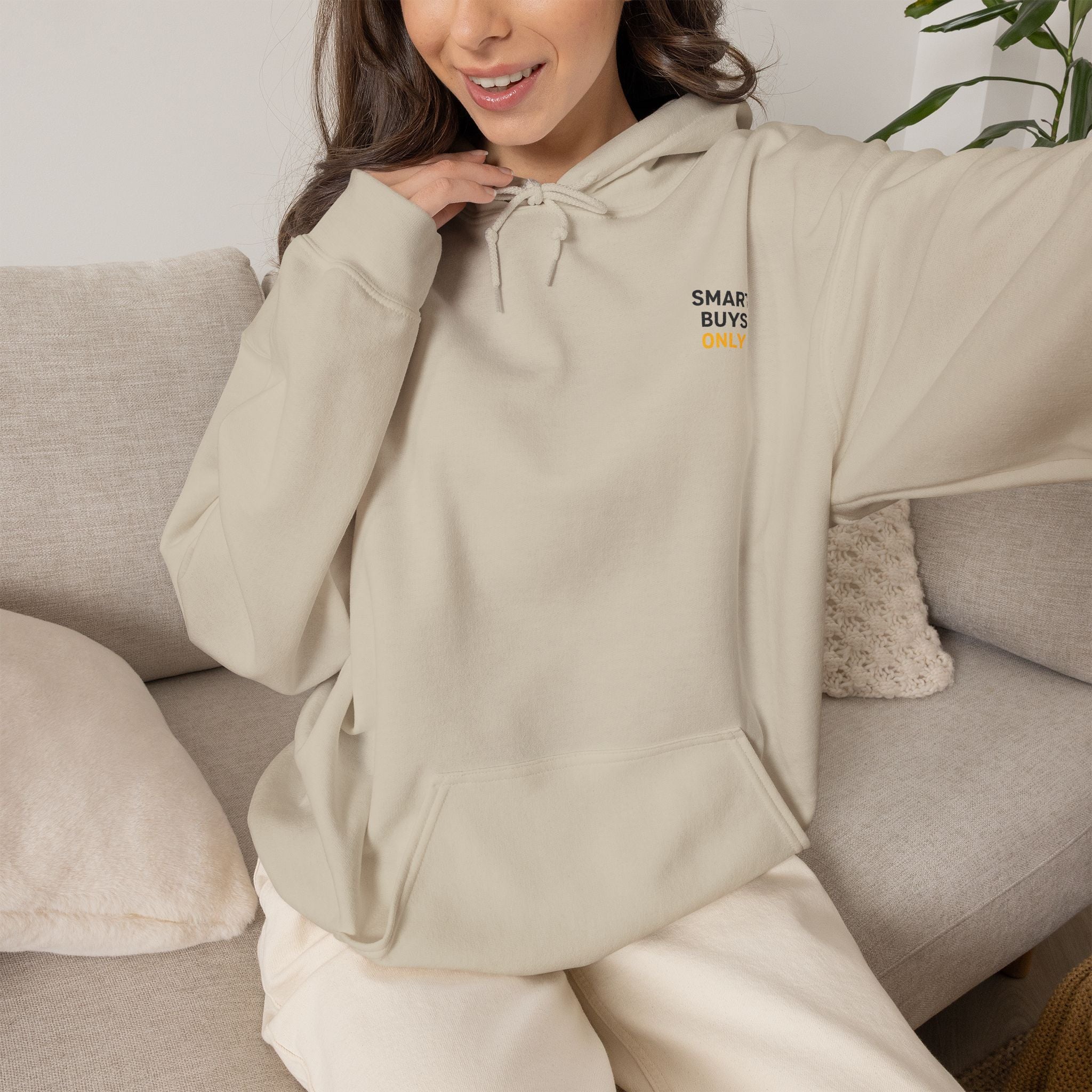 Smart Series Hoodie — "Smart Buys Only" Pullover