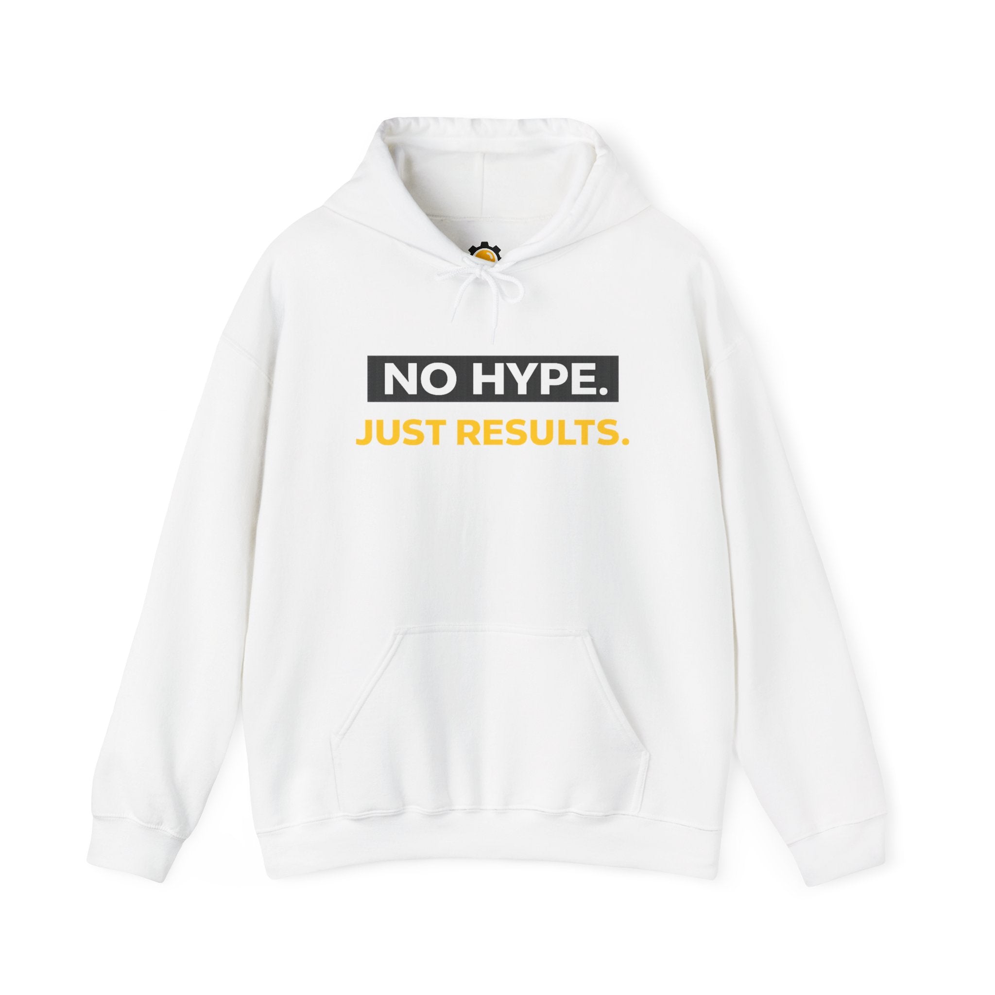 No Hype Just Results Hoodie | Motivational Fitness Sweatshirt