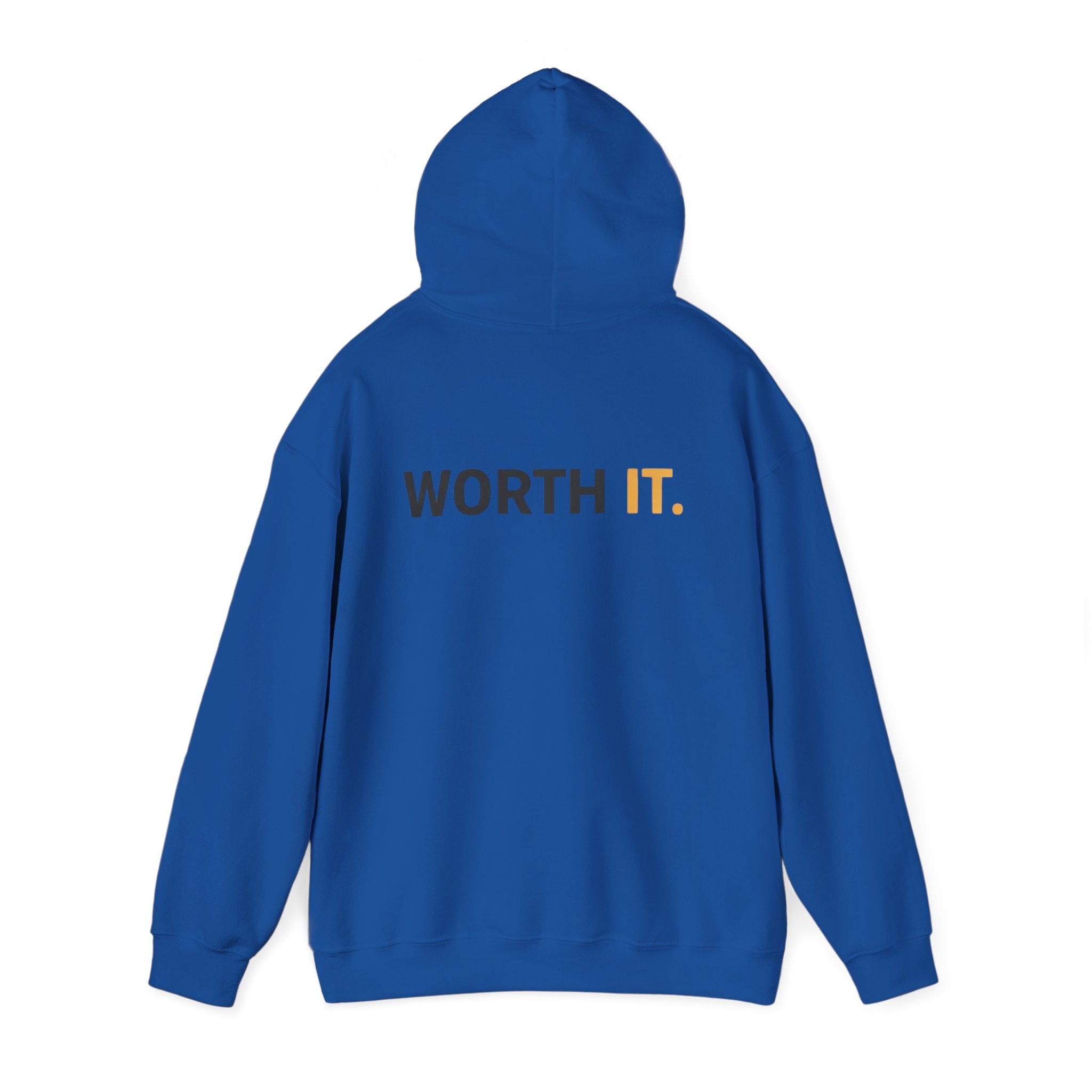Think Before You Buy hoodie | Worth It. back text sweatshirt