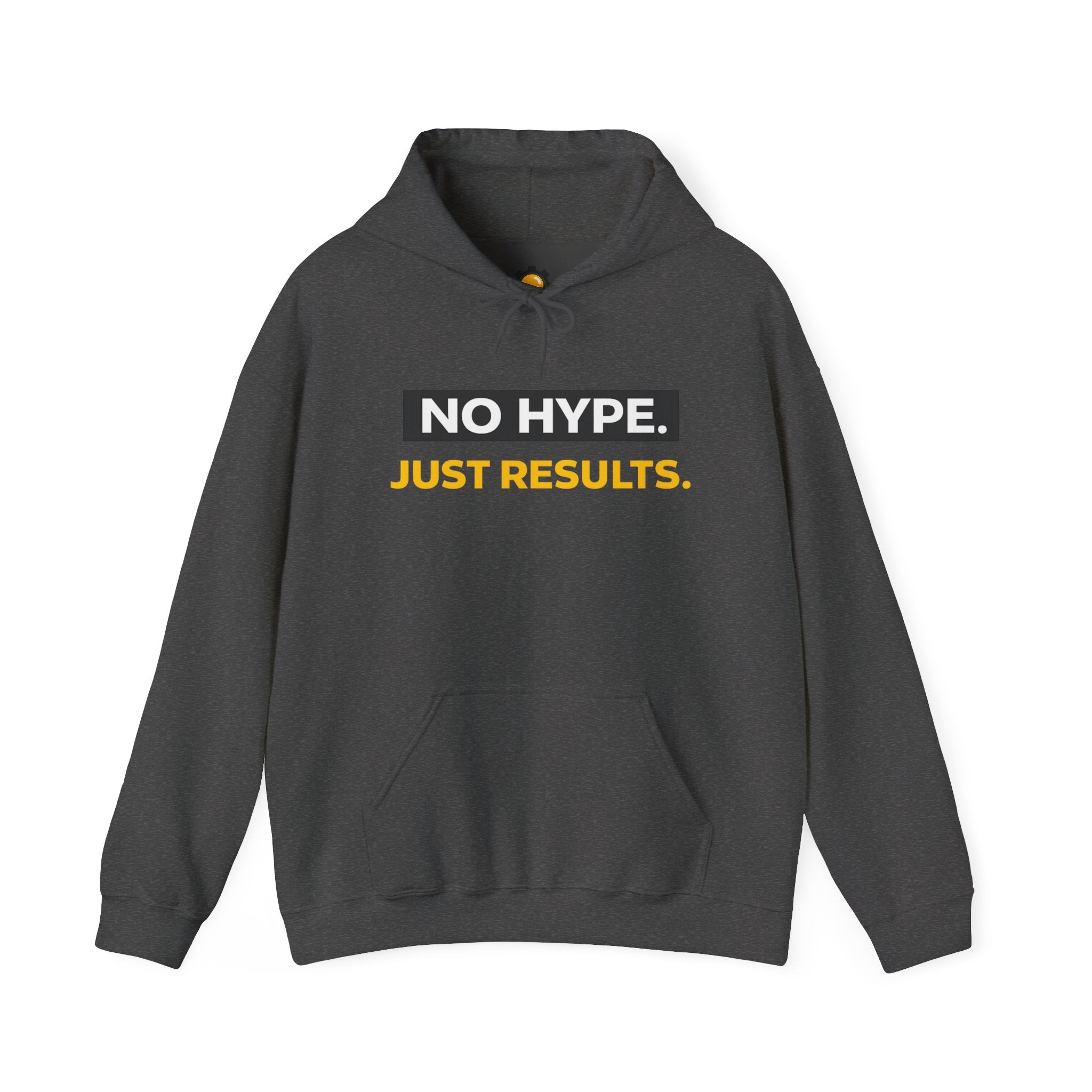No Hype Just Results Hoodie | Motivational Fitness Sweatshirt