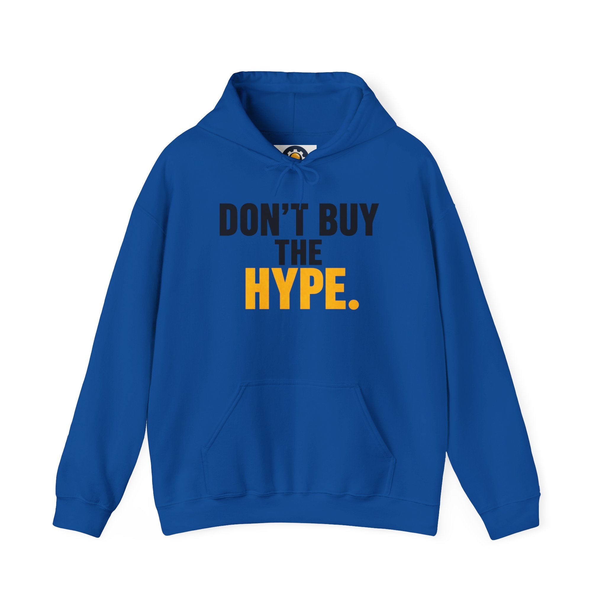 Don't Buy The Hype hoodie | Text Graphic Sweatshirt, Minimal Streetwear