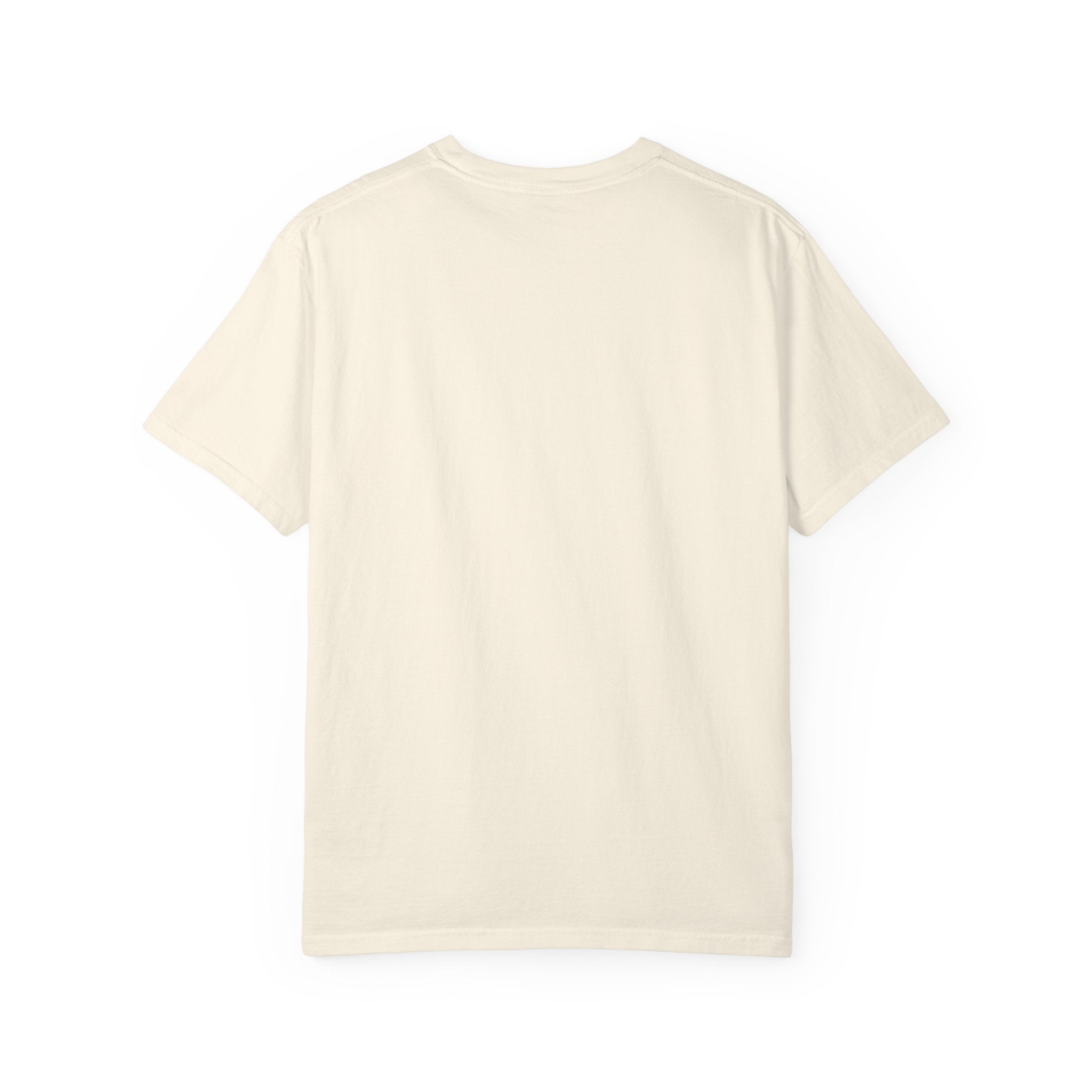 Don't Buy the Hype T-shirt | Typography Statement Tee, Black & Yellow Text